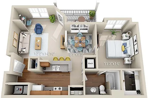Floor plan A2