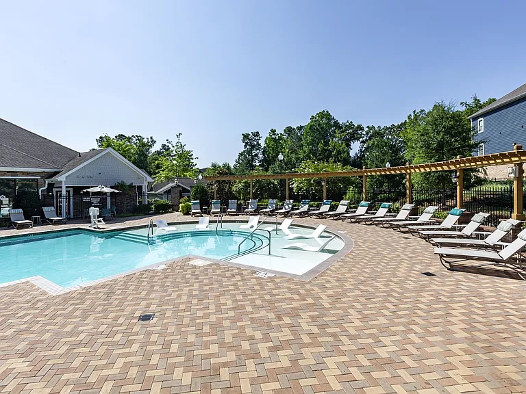 Pool with Lounge Chairs