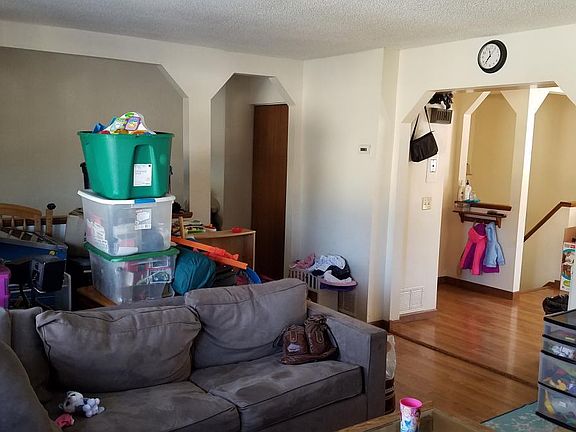 Family Room Looking into Kitchen and Entry