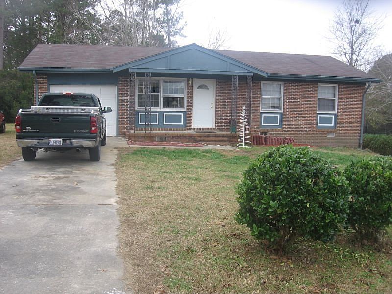 front of the house