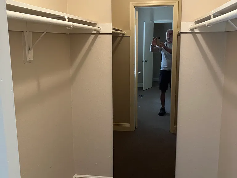 Spacious Walk-in closet