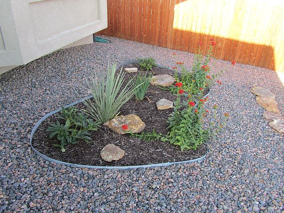 Established Front Landscape