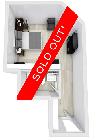 Floor plan Studio H
