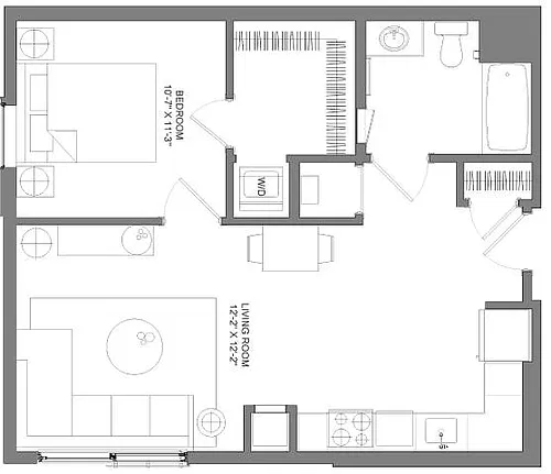 Floor plan A1HB