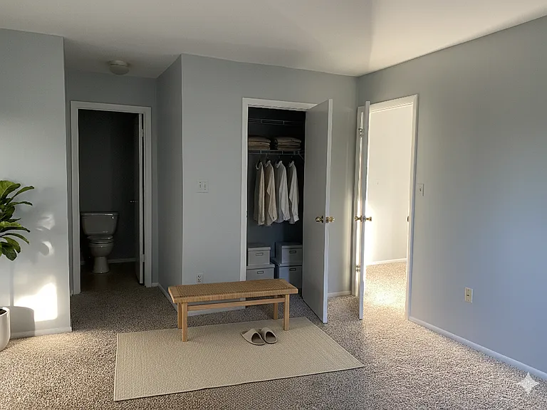 AI Staged - Primary Bedroom