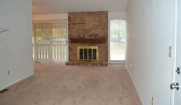 Living Room with Fireplace