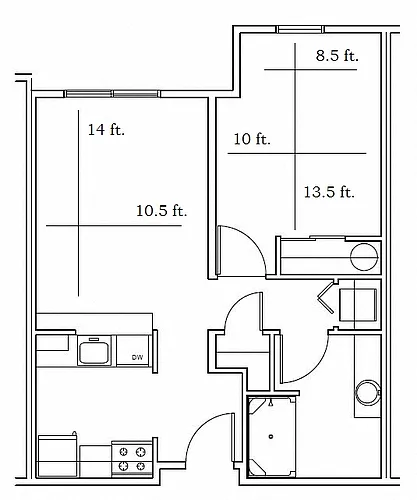 Floor plan Wilson