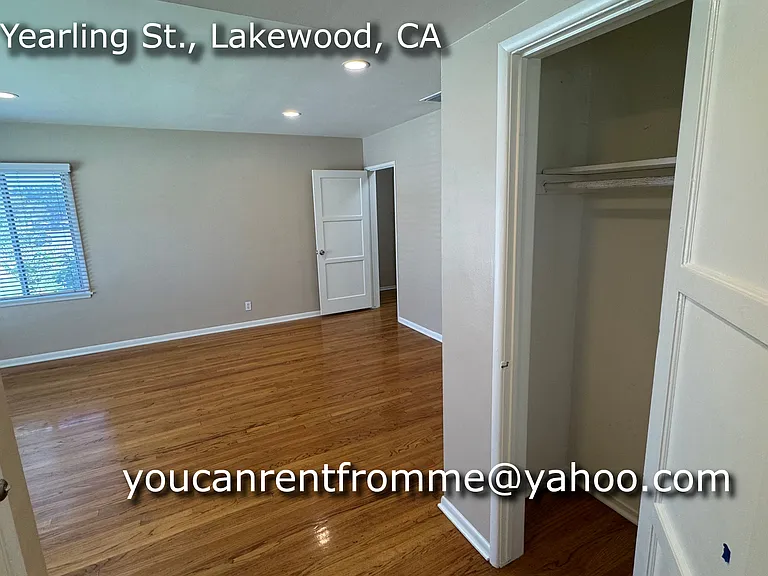 Entry Closet and Living Room