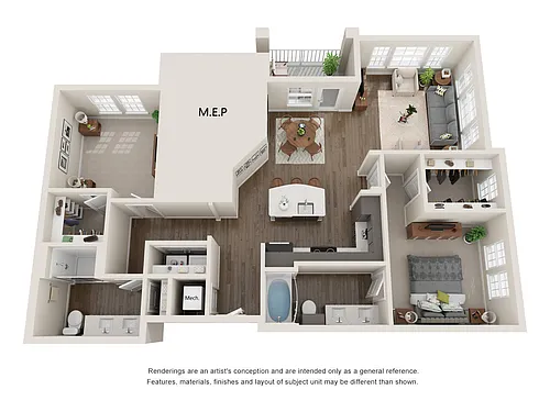 Floor plan Mandarin