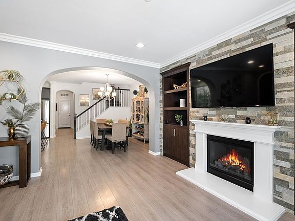 Living Room looking into Dining Area