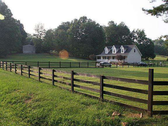 The view as you drive in.