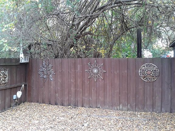 portion of courtyard