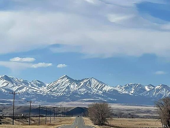 View leaving Mallard Springs