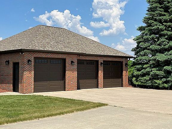 New insulated garage doors
