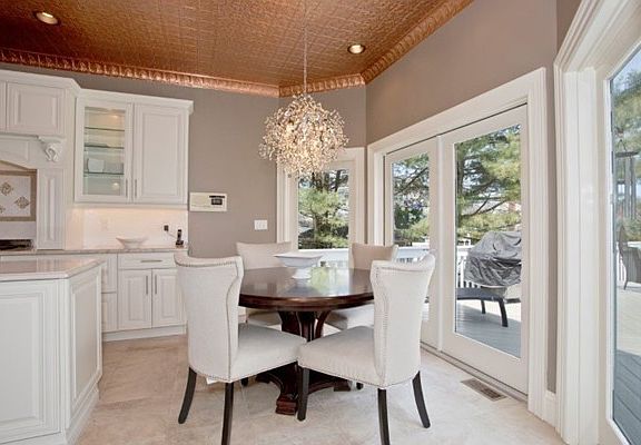 Eat in area with french doors to deck