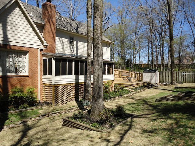 Trees & back up to more expensive homes