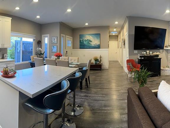 View from garage entry