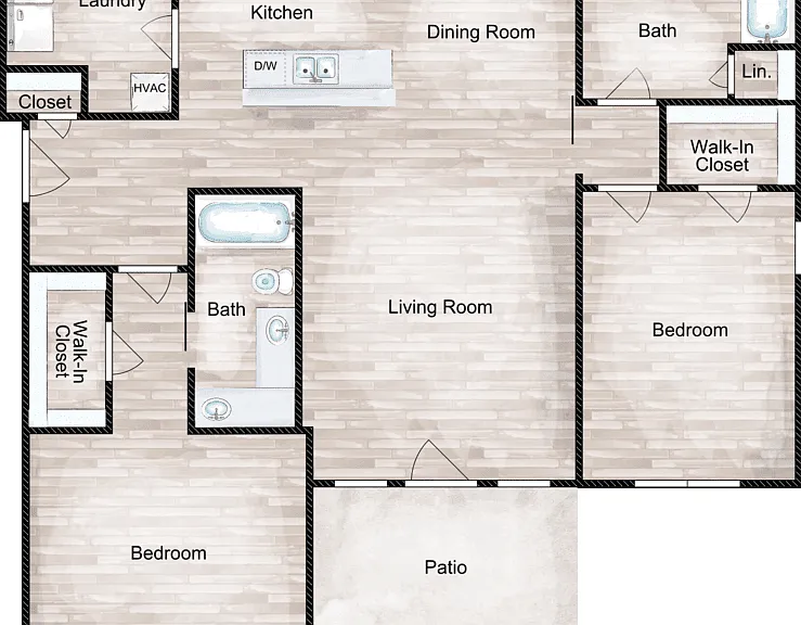 Harper Floorplan Diagram