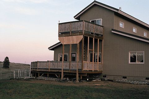 up & downstairs decks