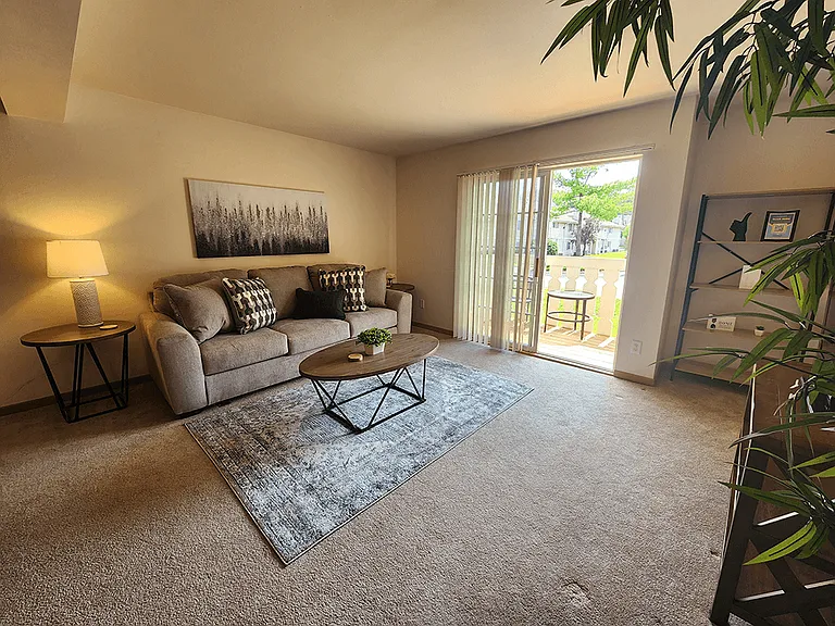 Living Room with Space for Entertainment