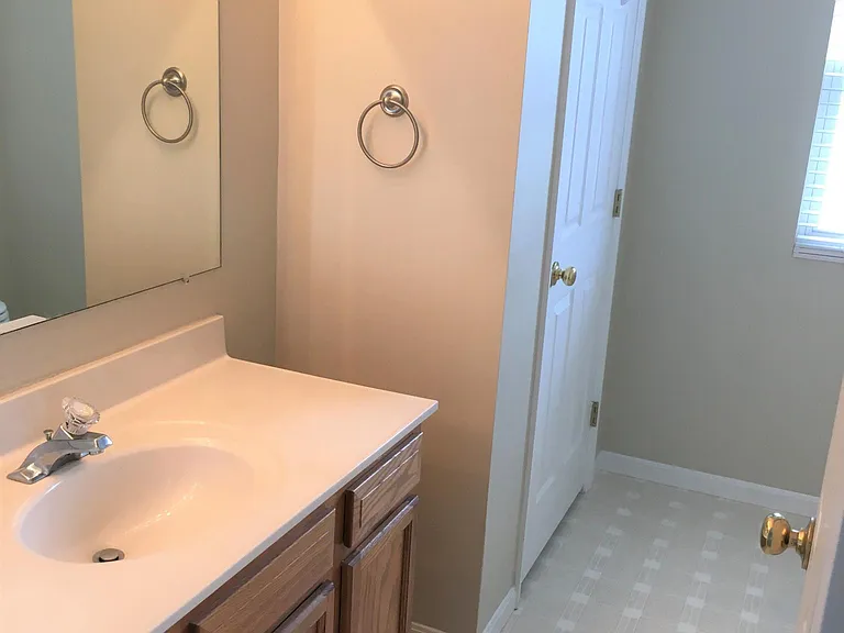 Master bath vanity