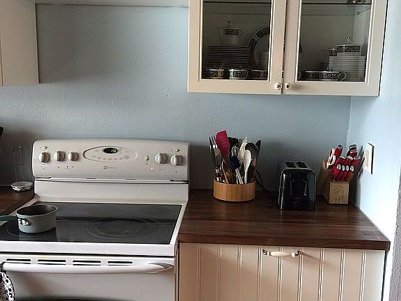 Part of the remolded kitchen