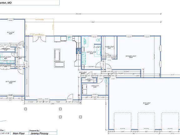 Main Level Floor Plan