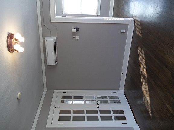 Living Area with Original Hardwood Floors