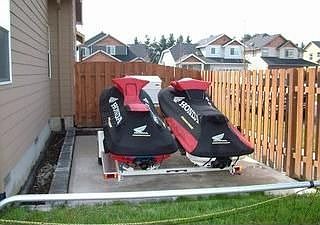 Concrete Pad For Jet Ski's