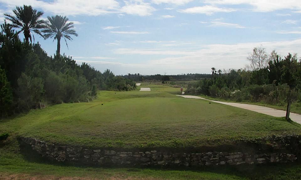 golf course towards back of community