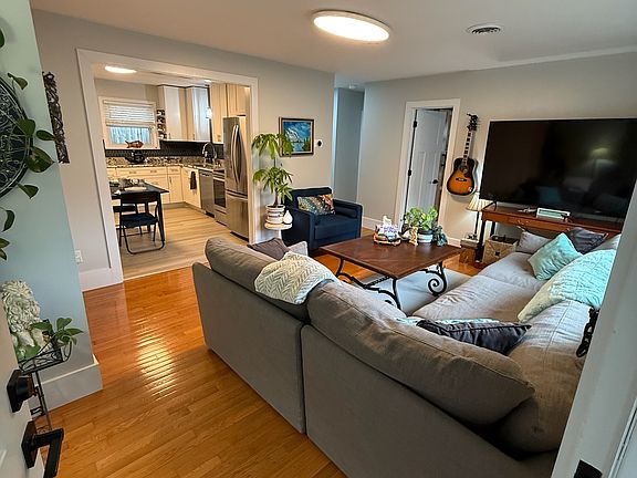 Living room from front door