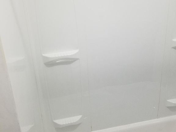 Rear portion of tub surround