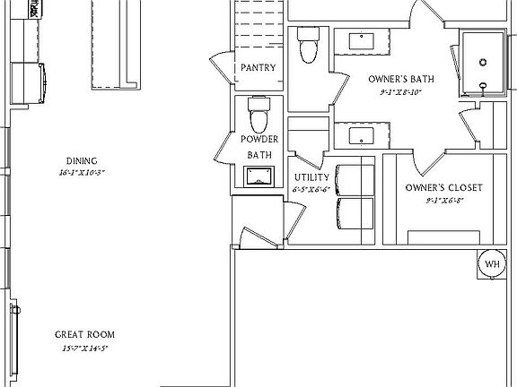 Grandview Floor Plan - 1st Floor