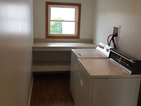 Laundry room with pantry