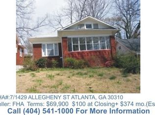 1429 Allegheny St SW, Atlanta, GA 30310