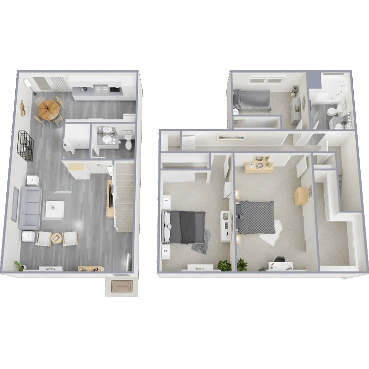 Floor plan Plan E