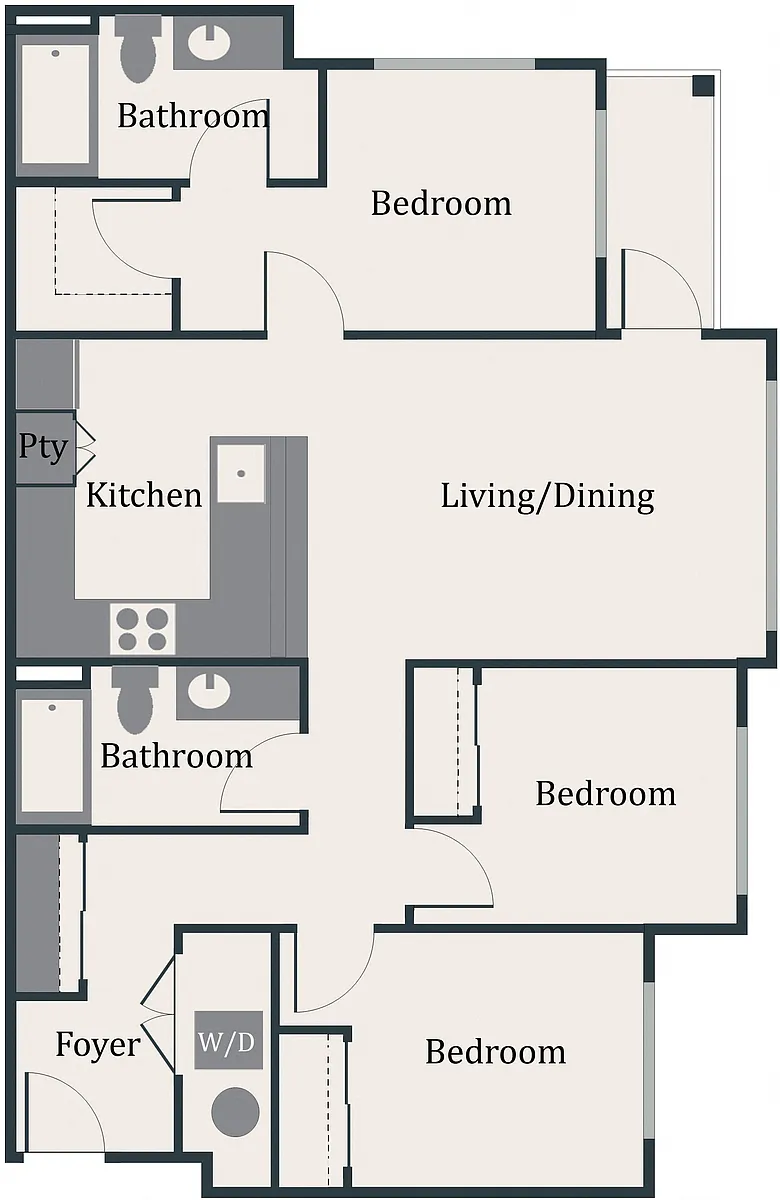 Floor plan Jefferson