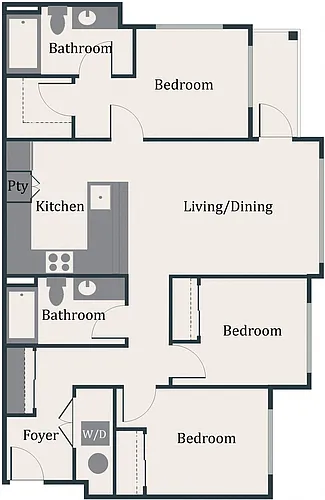 Floor plan Jefferson