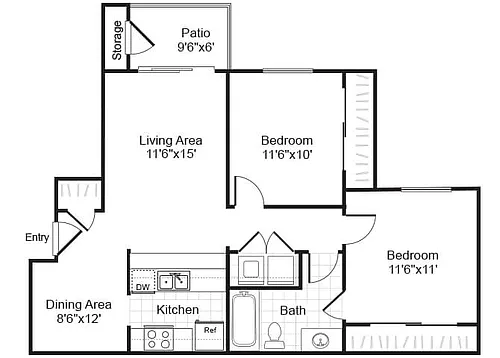 Floor plan B1