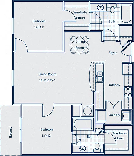 Floor plan B2A