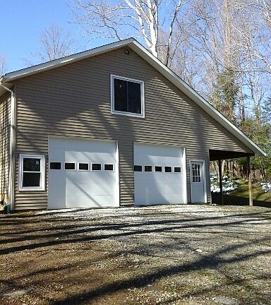 Pole barn and canopy