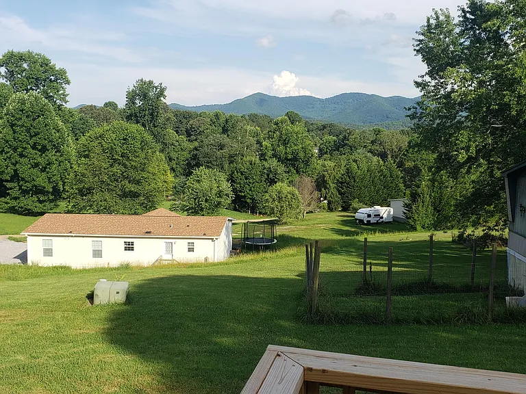 View from porch