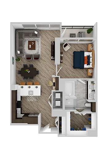 Floor plan K