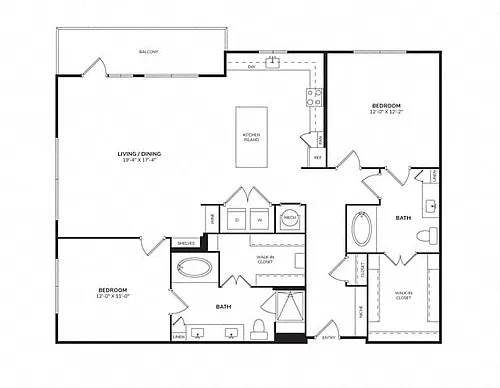 Floor plan B71