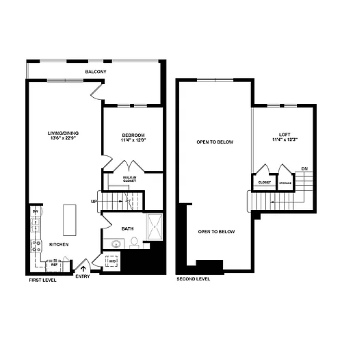 Floor plan Plan A2 Loft