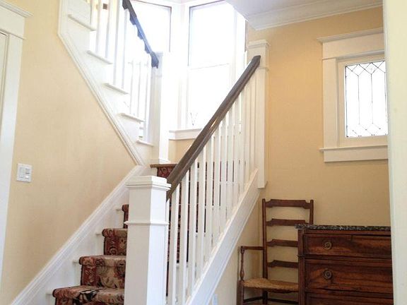 front hall, view up main stair