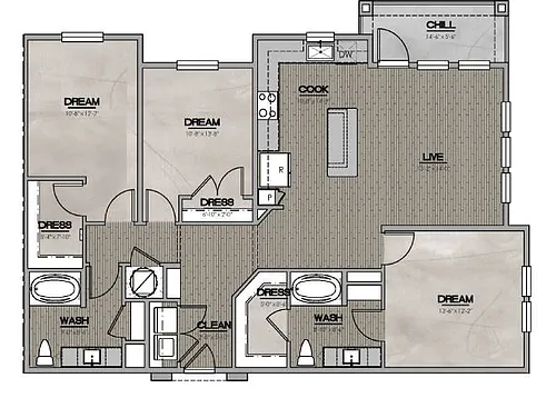 Floor plan C1