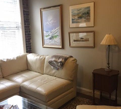 corner of living room, lots of natural light