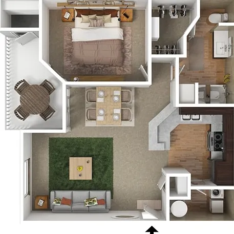 One Bedroom, 827sqft, Balcony/Patio, Full Sized Washer/Dryer Connections, Open Kitchen One Bedroom, 827sqft, Balcony/Patio, Full Sized Washer/Dryer Connections, Open Kitchen