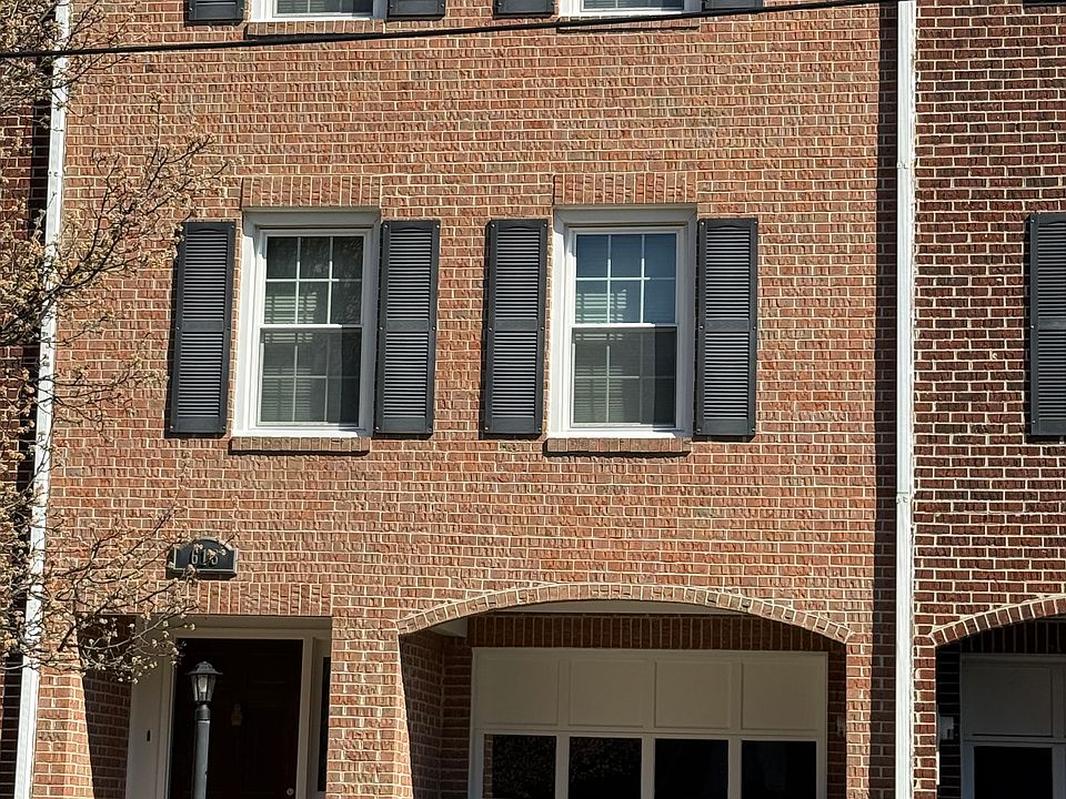 Front of townhouse